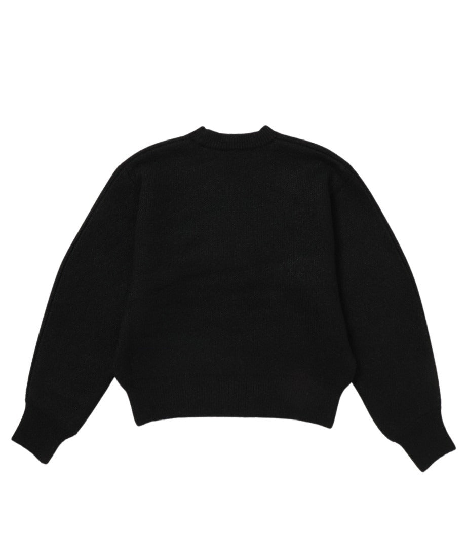 volume sleeve pull over KNIT_10
