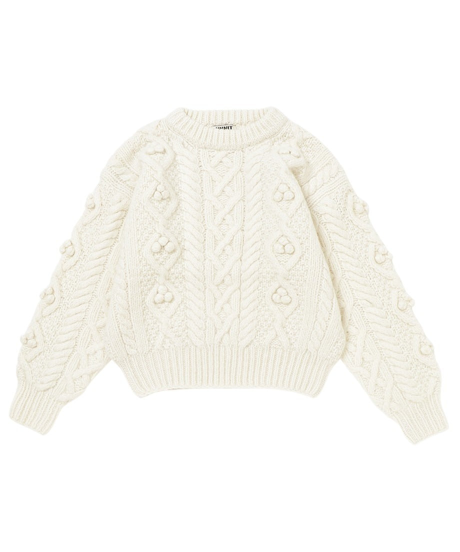bubble cable hand KNIT_3