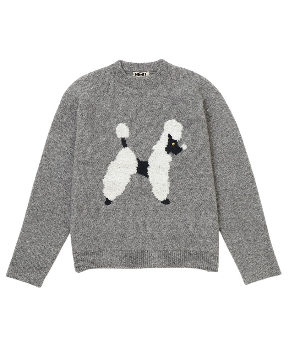 cat/dog jacquard KNIT_5