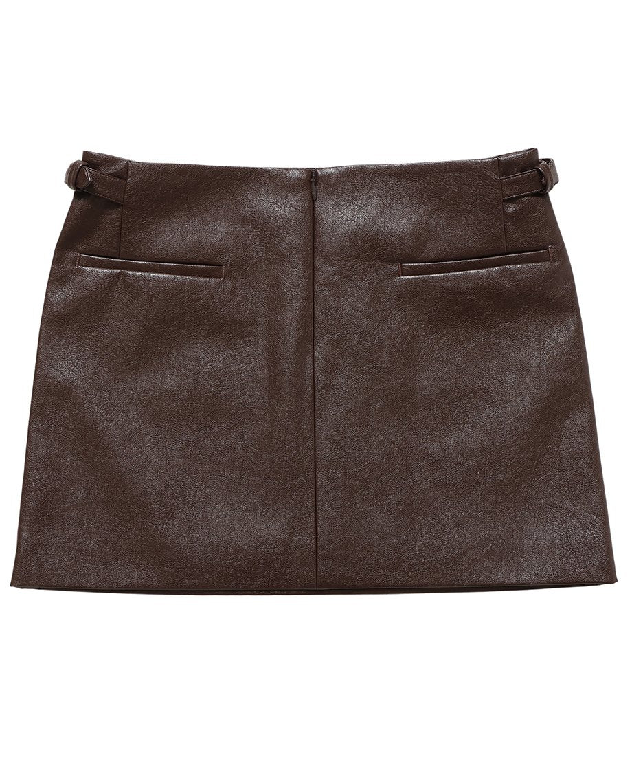vegan leather mini skirt_10