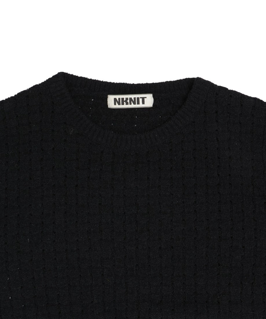 bouclé KNIT mini tops_6