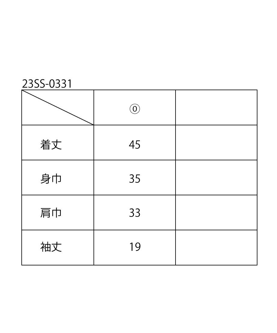 paper mix pattern knit T-shirt mini_9