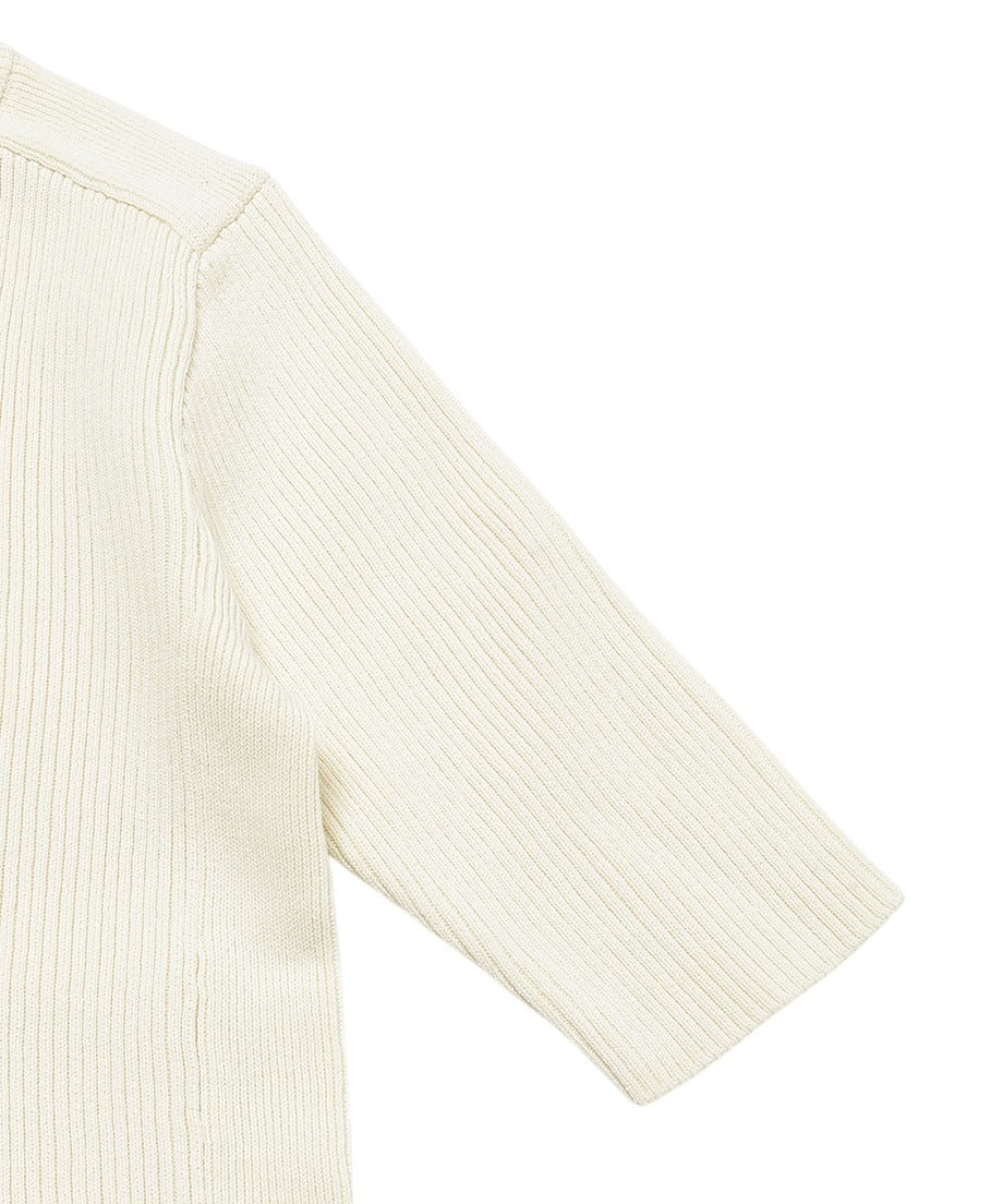 rib henry neck KNIT_20
