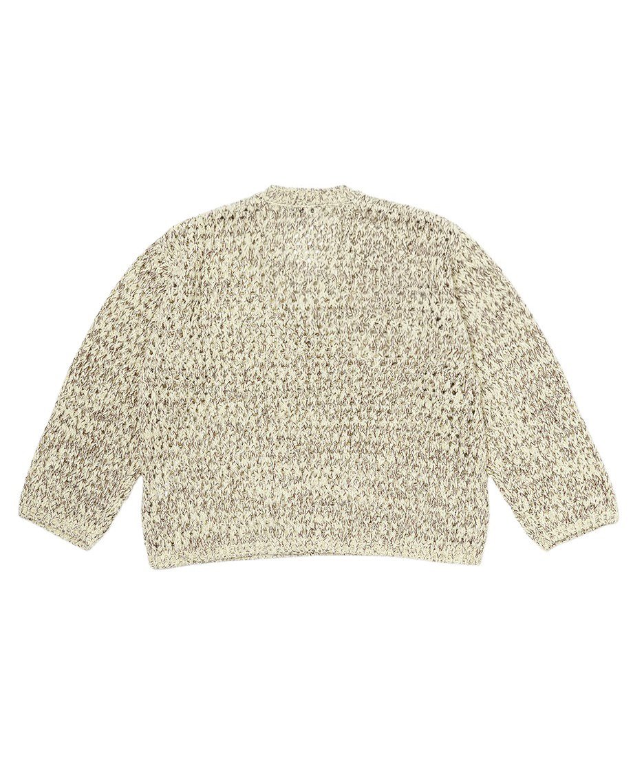 mix color lace up KNIT_11