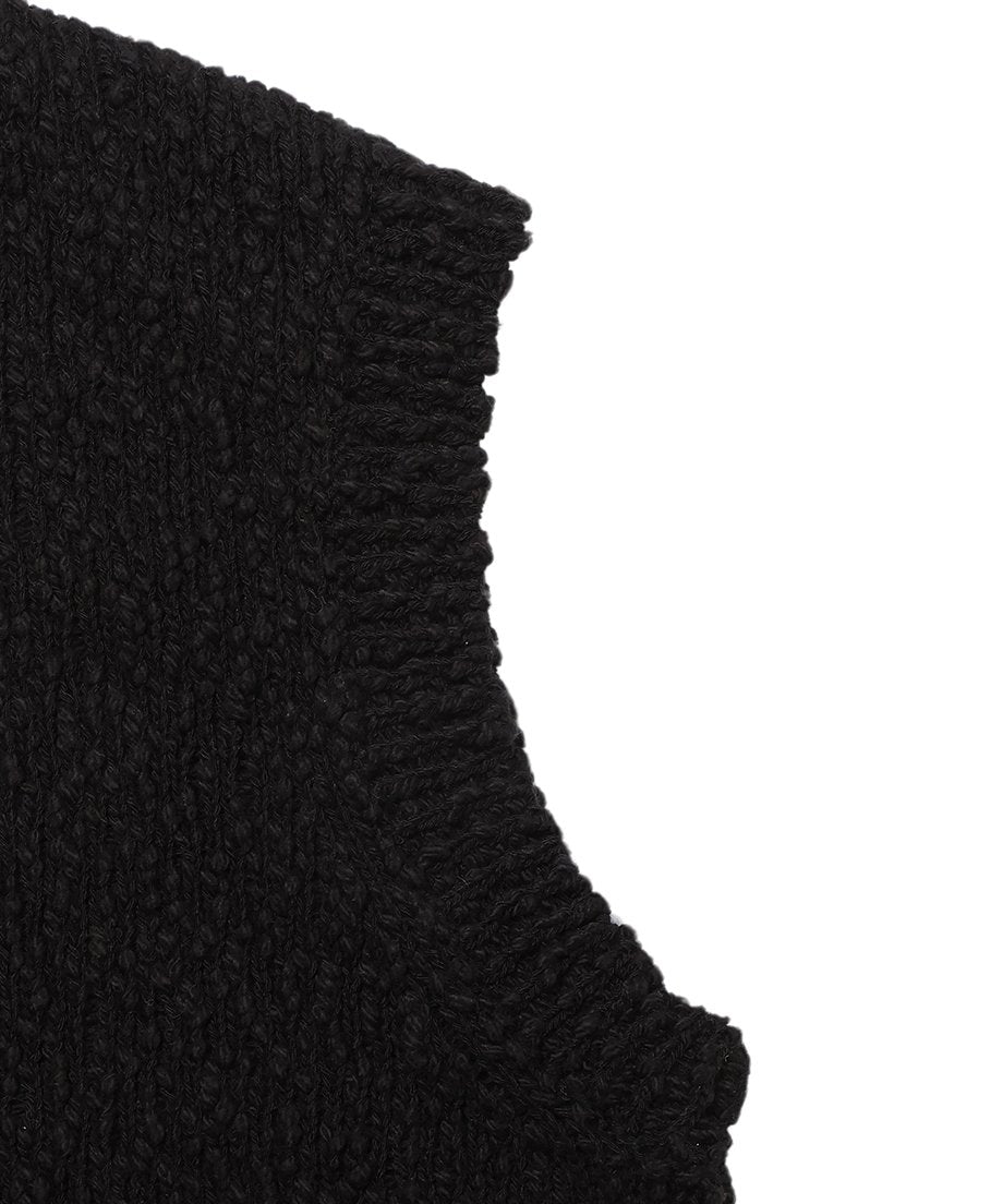 V-neck KNIT vest_10