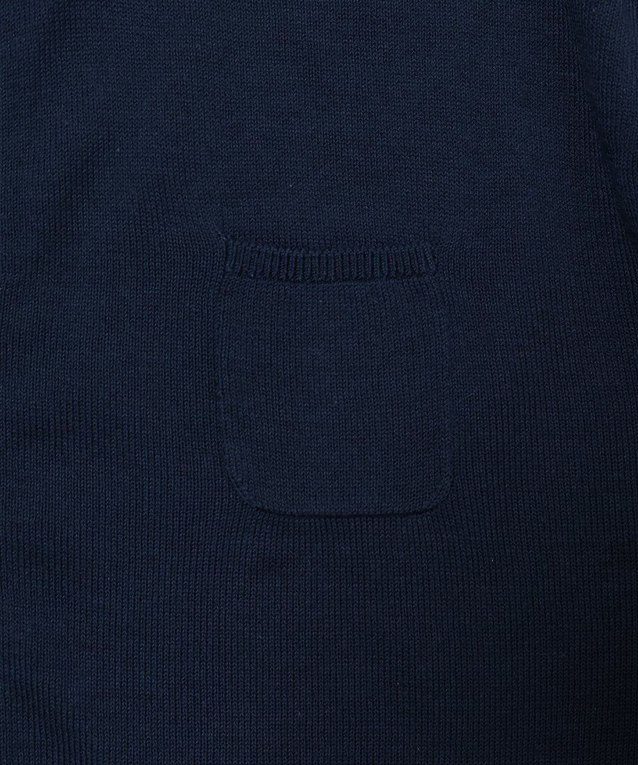silk cotton crew neck KNIT T-shirt_16