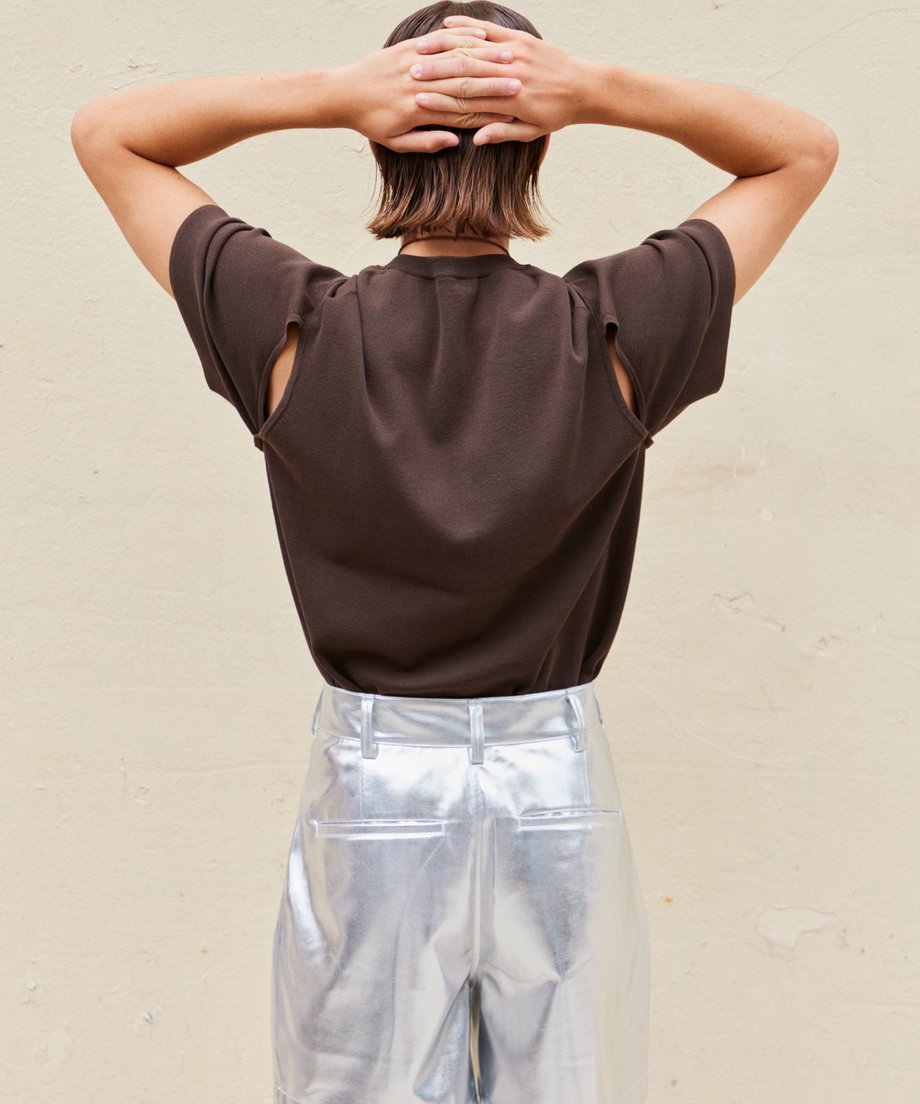 back slit KNIT T-shirt_1