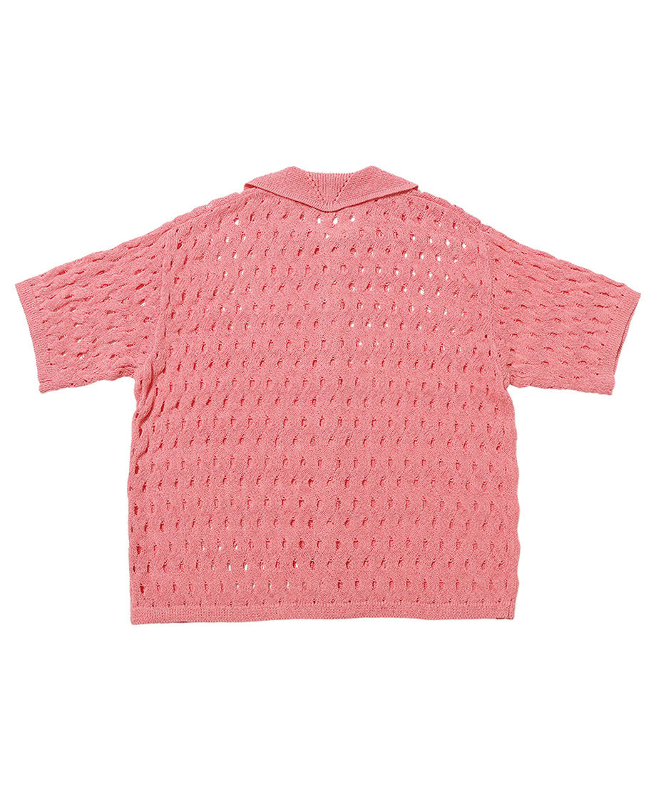 wave pattern KNIT shirt_14