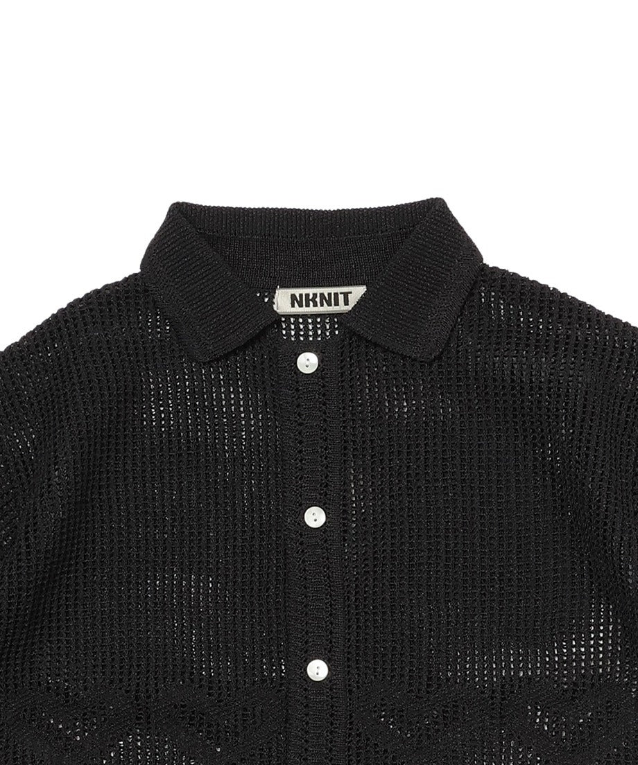 mesh ♡KNIT shirt_11