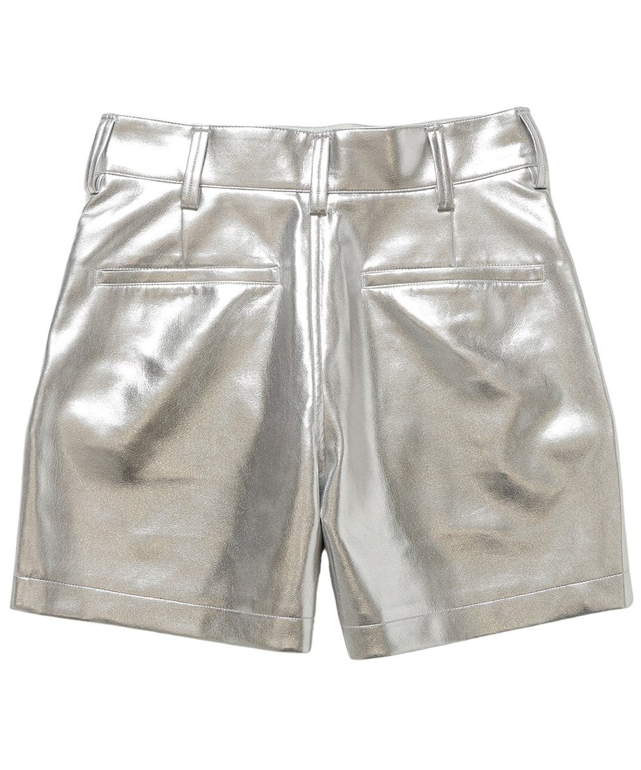 vegan leather short pants_9