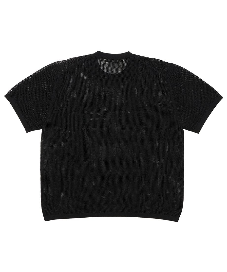 hand pattern mesh KNIT T-shirt_11