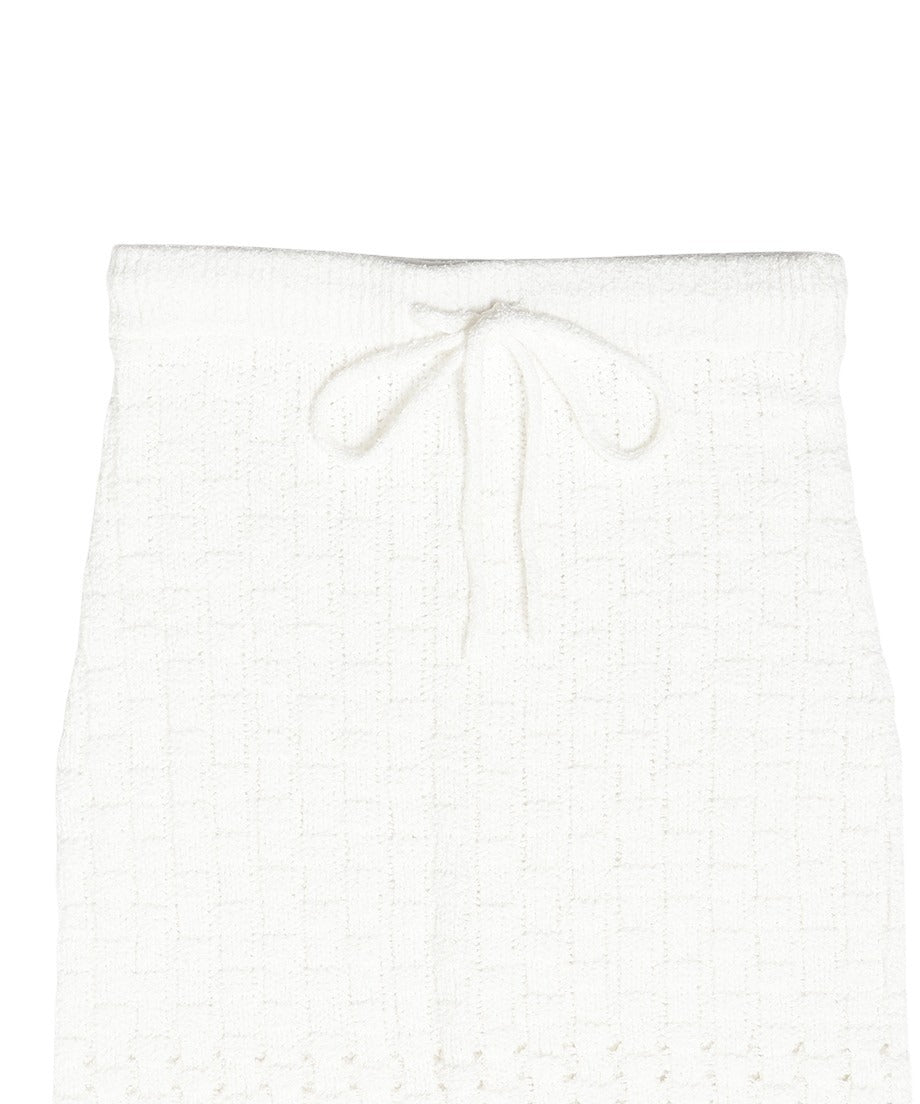 bouclé KNIT king skirt_3