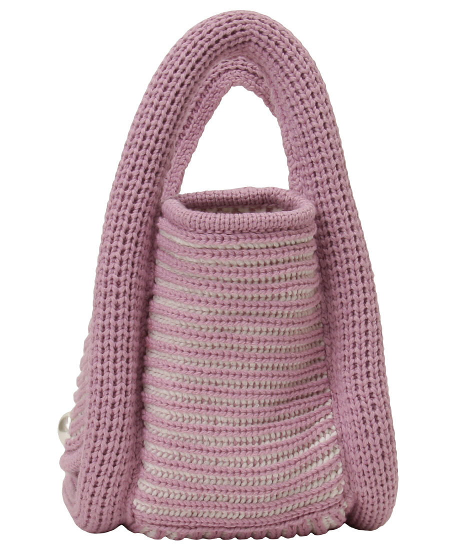 sponge striped hand bag_13