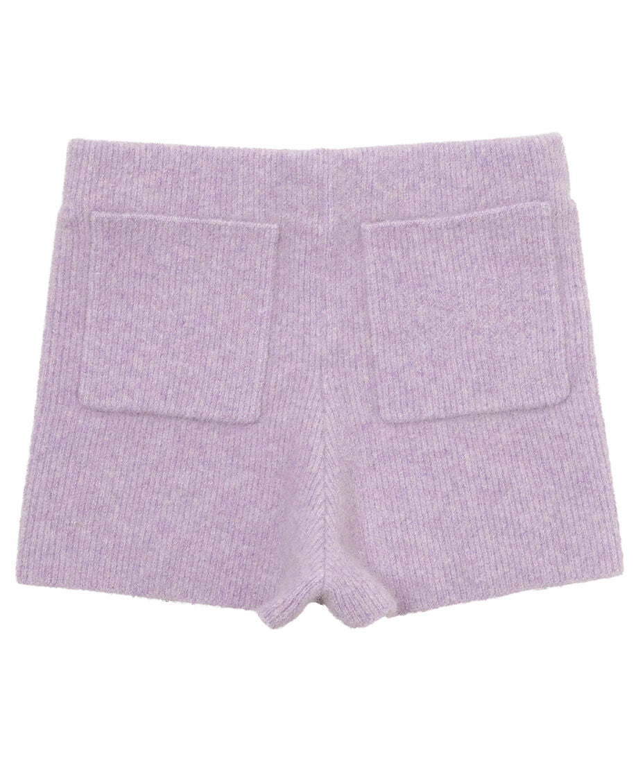 fox mix rib KNIT shorts_7