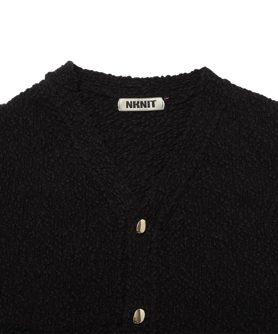 V-neck KNIT vest_9