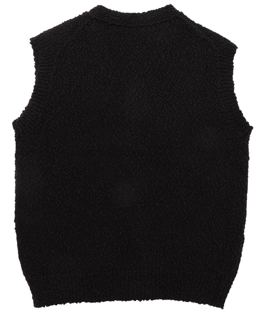V-neck KNIT vest_8