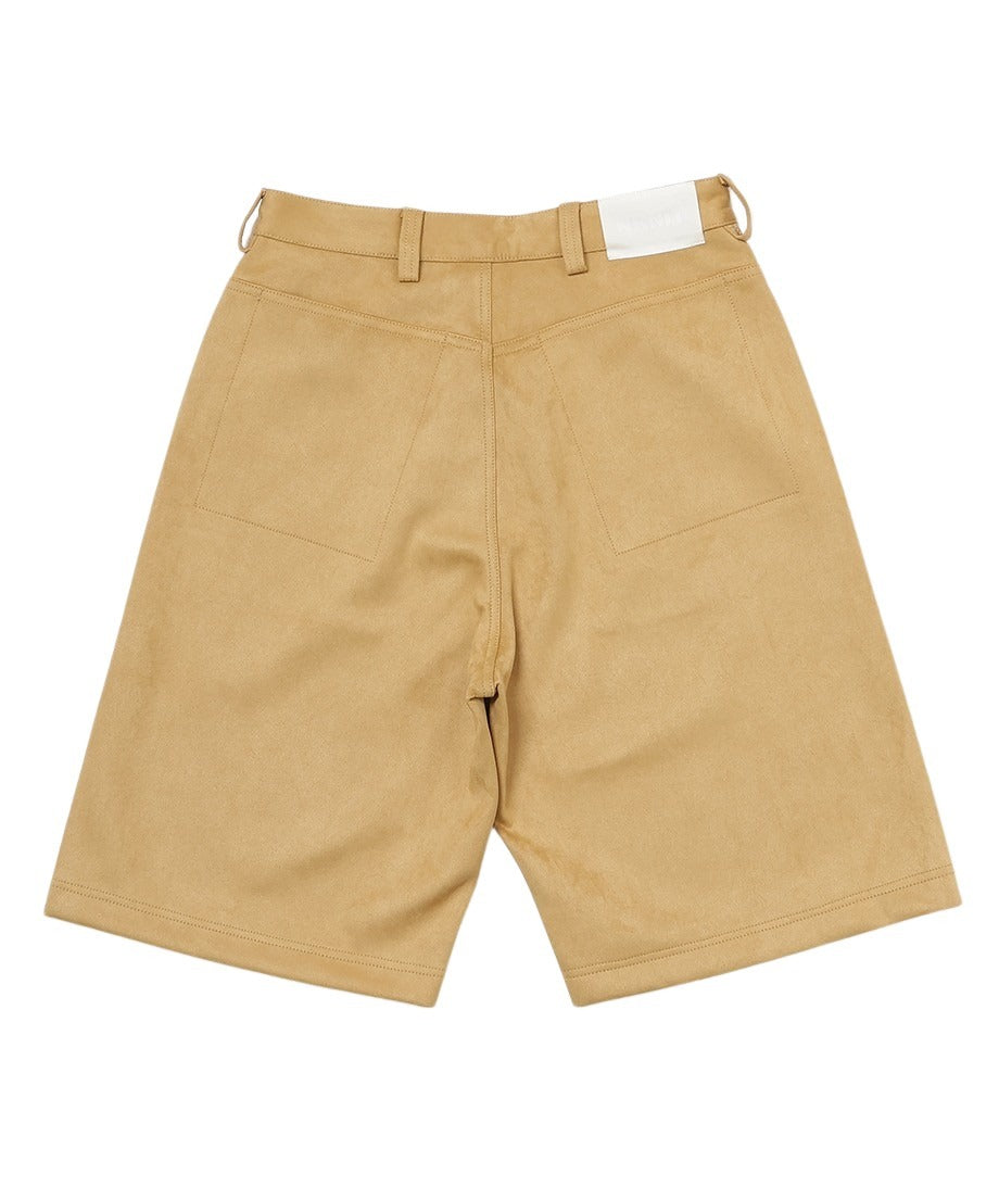 suede half pants_7