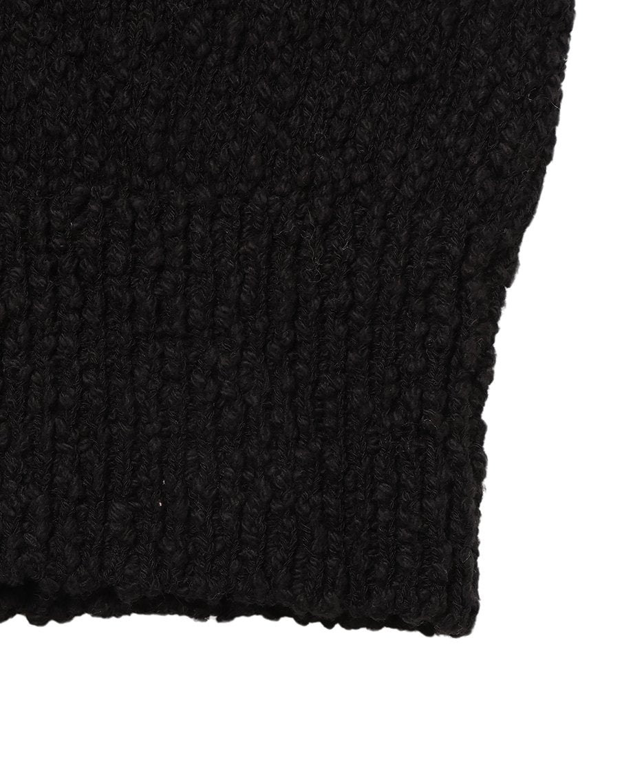 mini V-neck KNIT vest_10