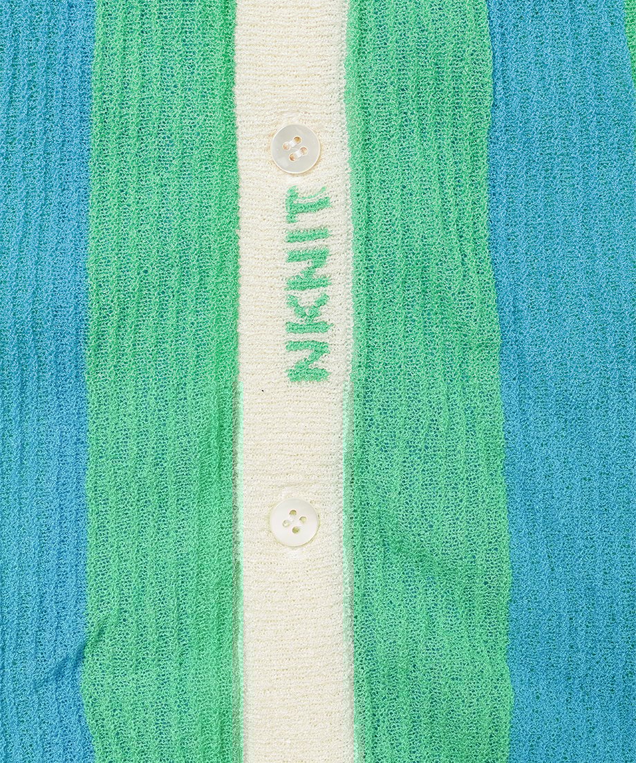 striped pattern KNIT shirts_15