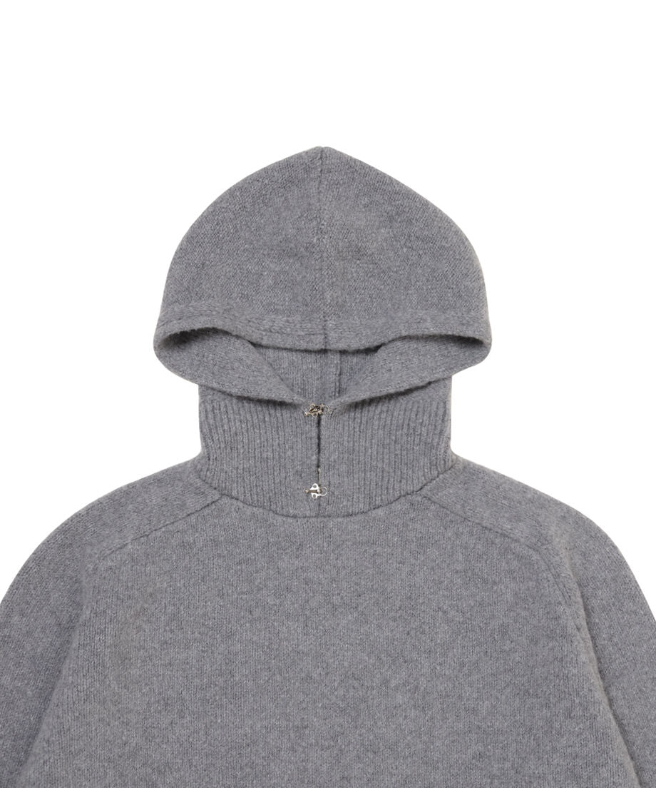 cashmere mix fooded SMALL KNIT_4