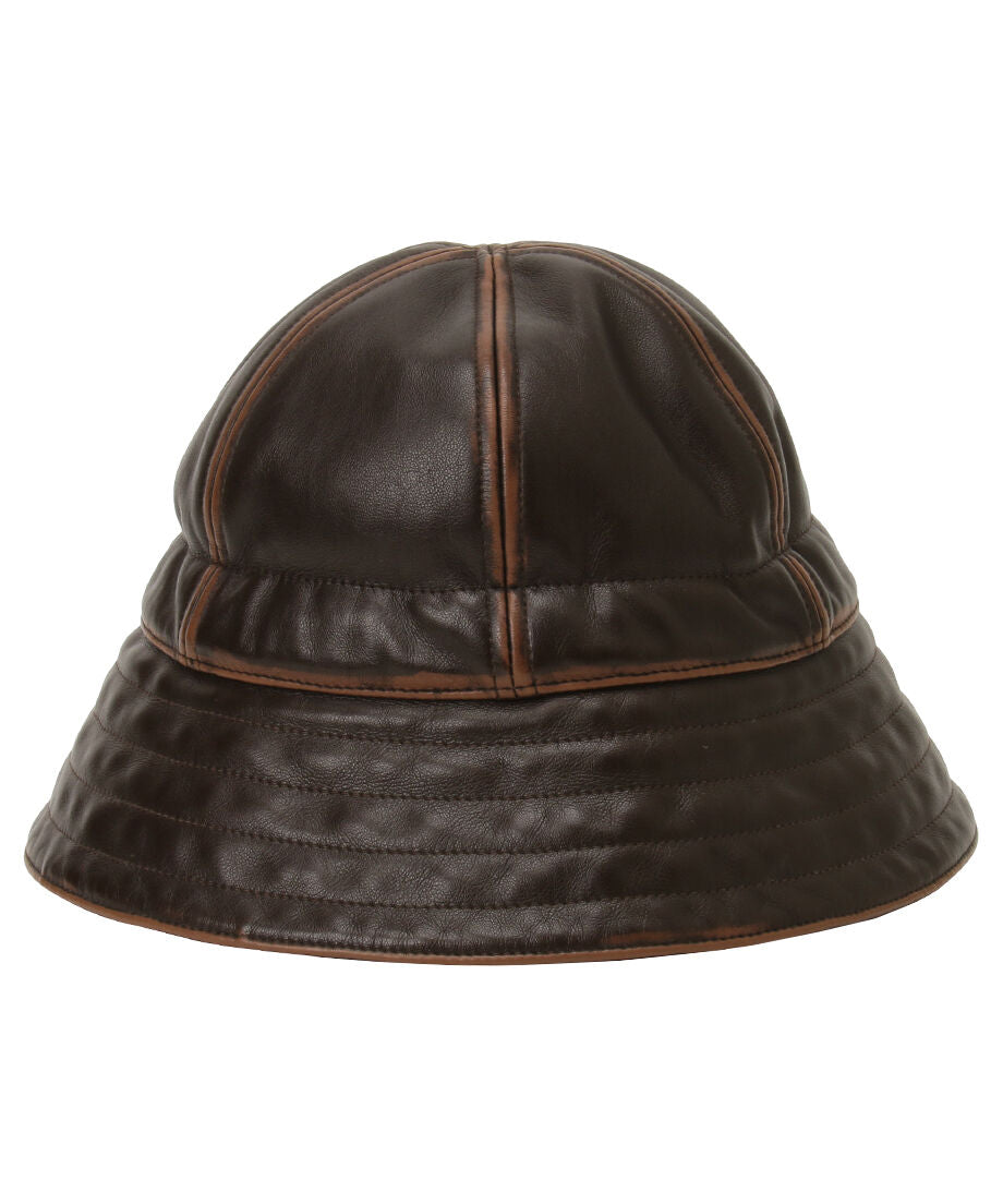 vegan leather sailor hat_9