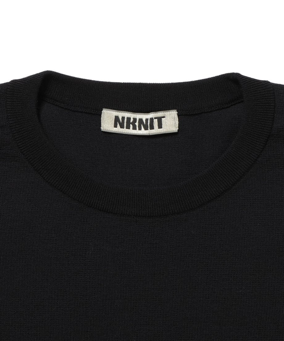 back slit KNIT T-shirt_15