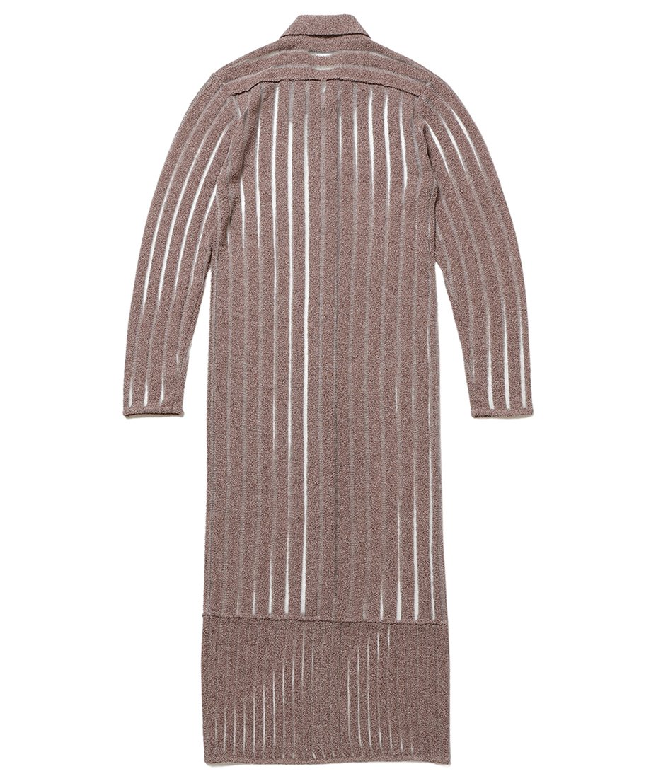 mesh stripe ling KNIT shirt_9