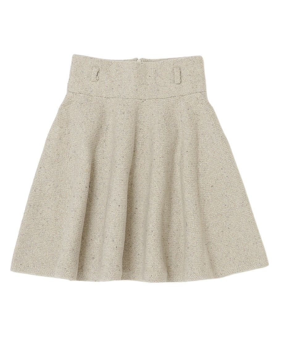 KNIT flared skirt_5