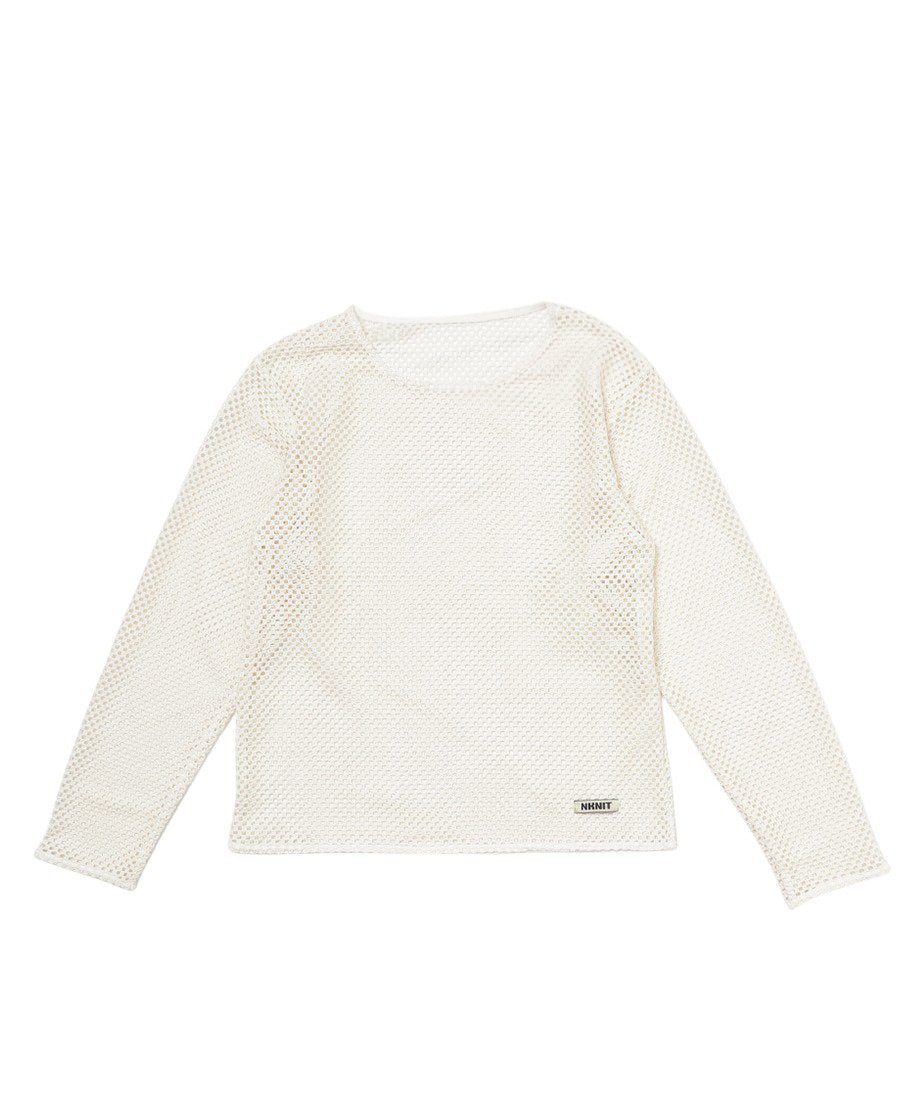 mesh long sleeve T-shirts_3