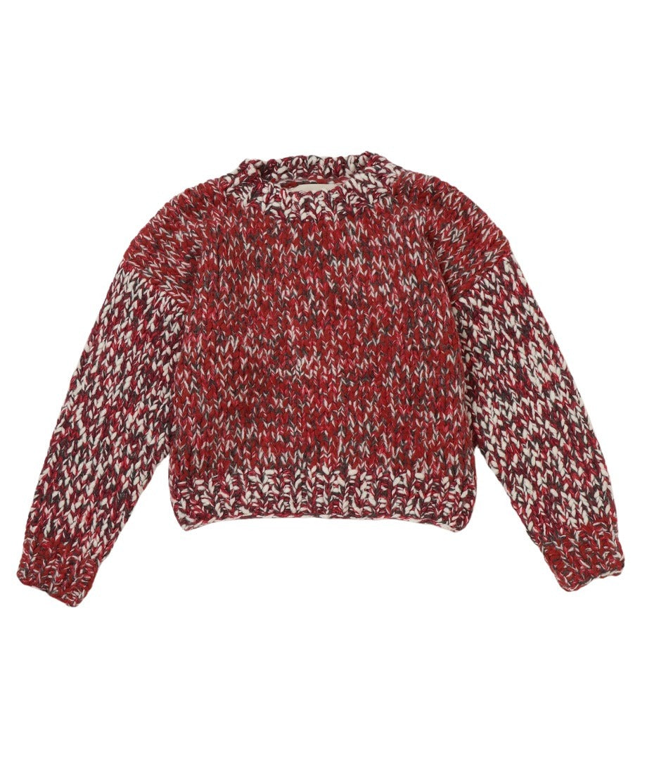 mix color hand KNIT 【short】_3