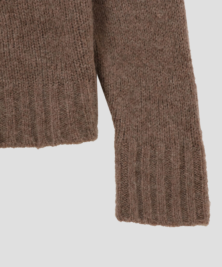 cashmere mix soft V-neck KNIT_9