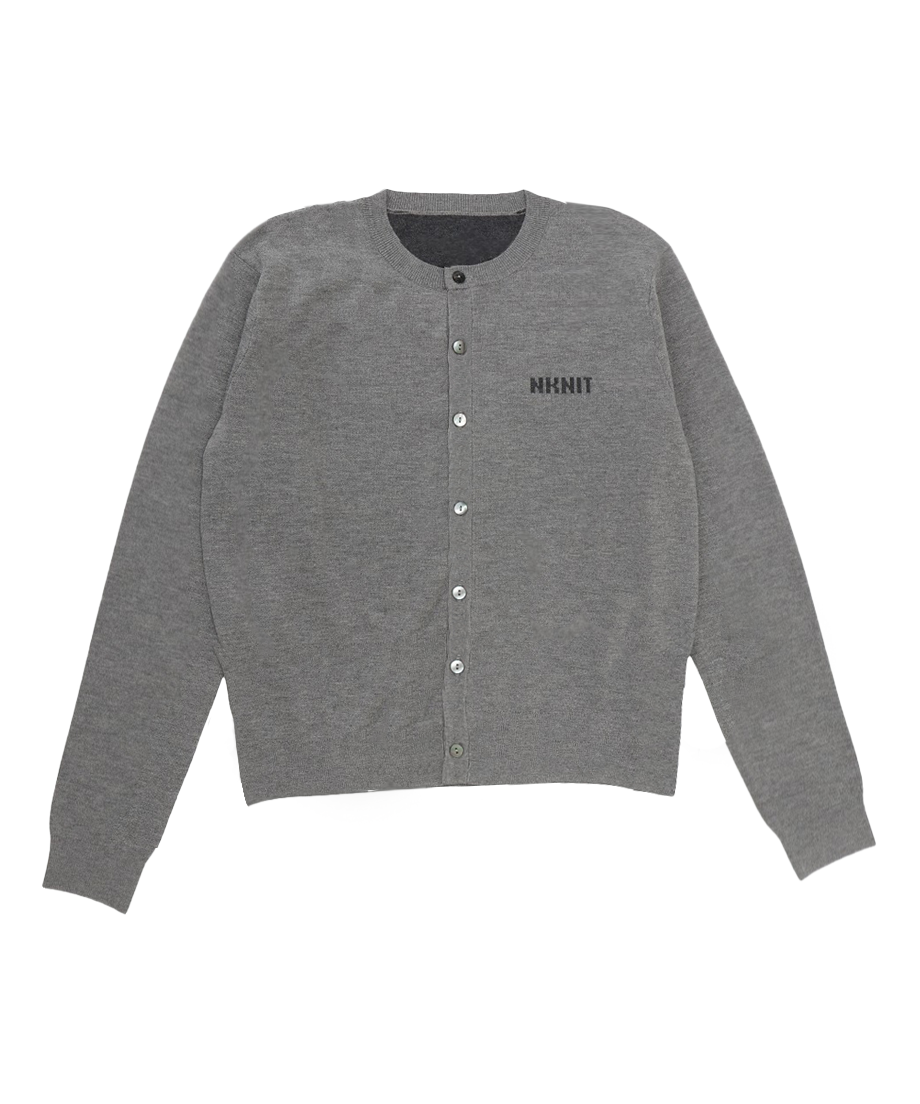 NKNIT logo KNIT cardigan_2