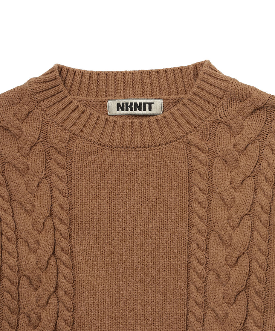 crew neck cable KNIT_7