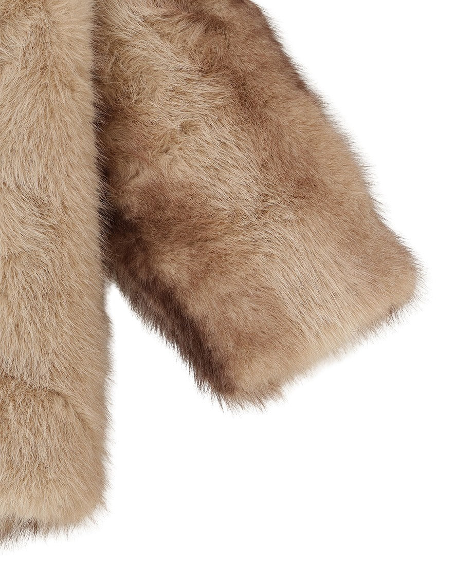 vegan fur big jacket_5