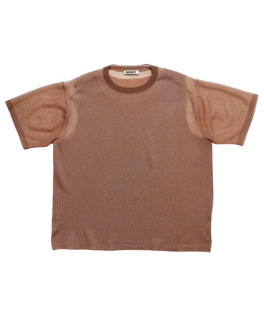 sheer tank top KNIT T-shirt_7