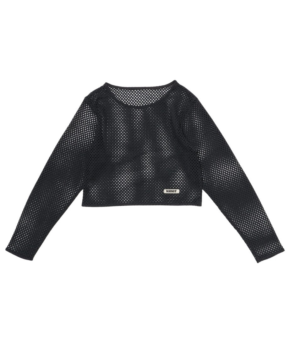mesh long sleeve T-shirts_6
