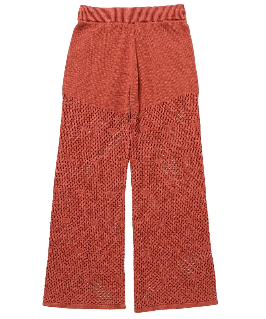 mesh ♡ pattern KNIT pants_11