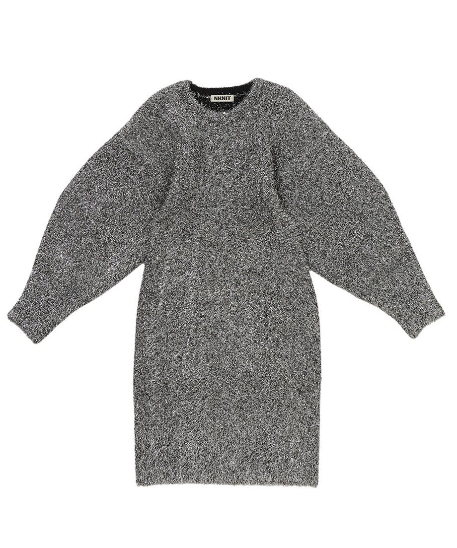 constructive sleeve KNIT dress_2
