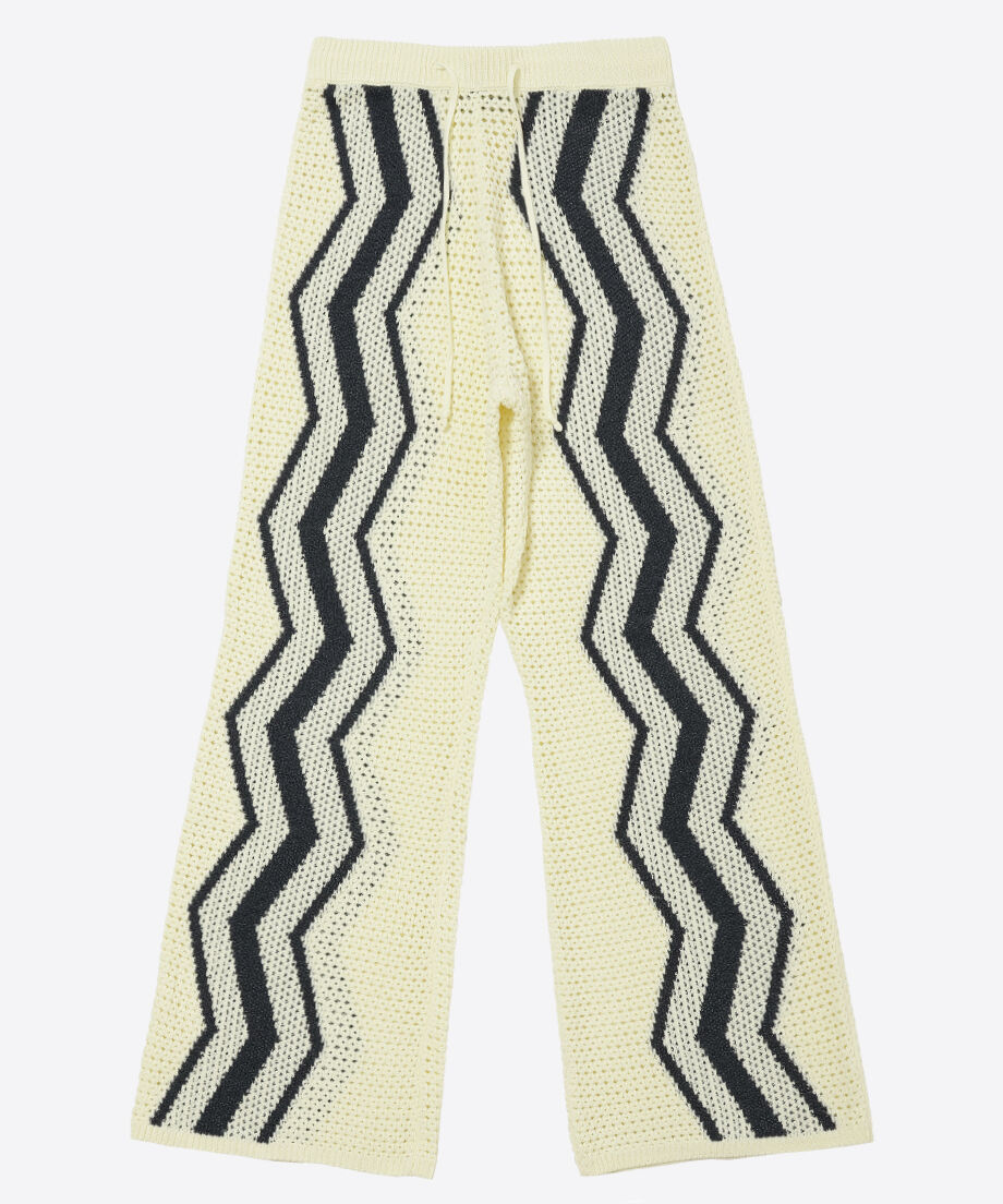 zigzag paper knit pants_3