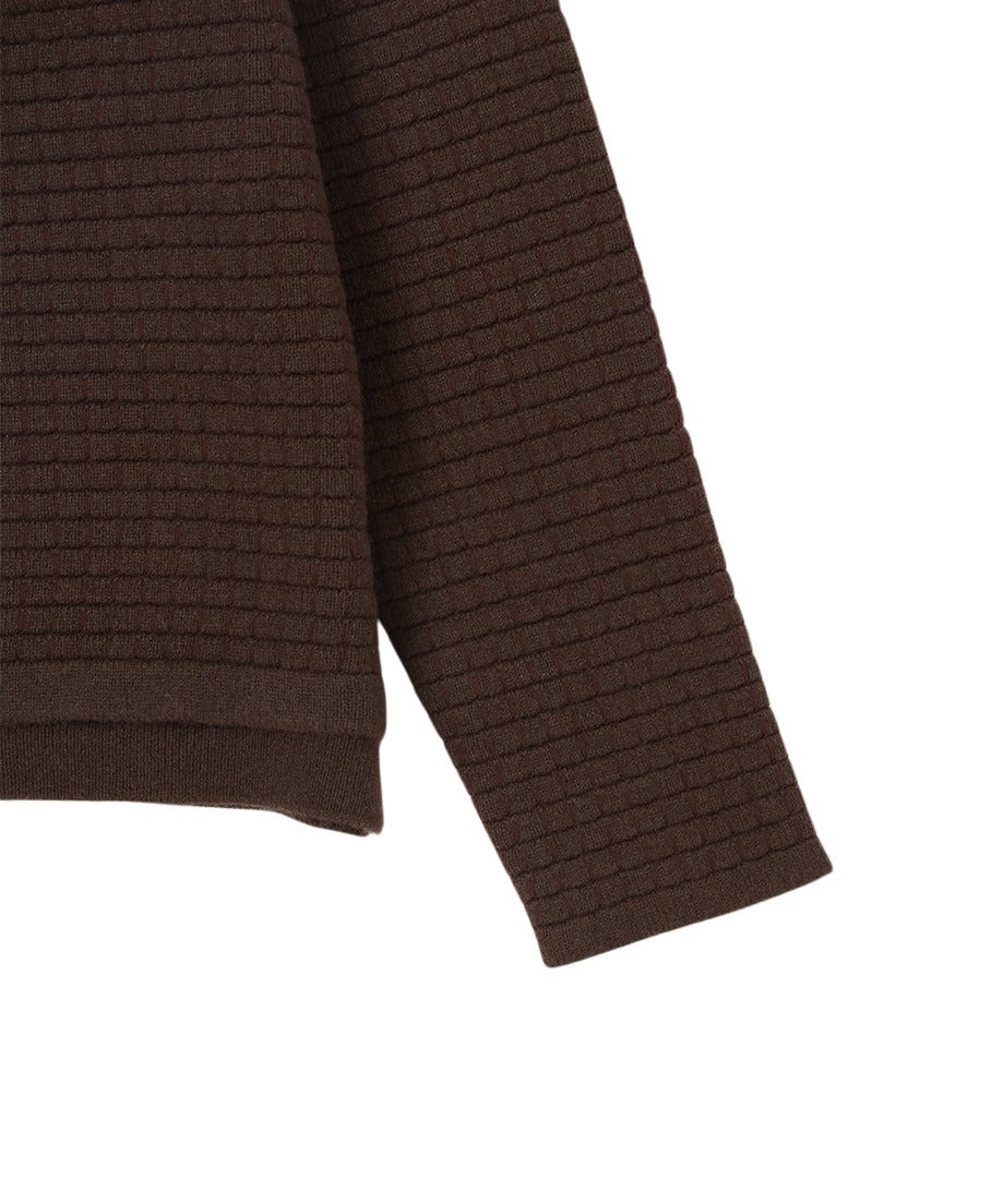 waffle KNIT pullover_11