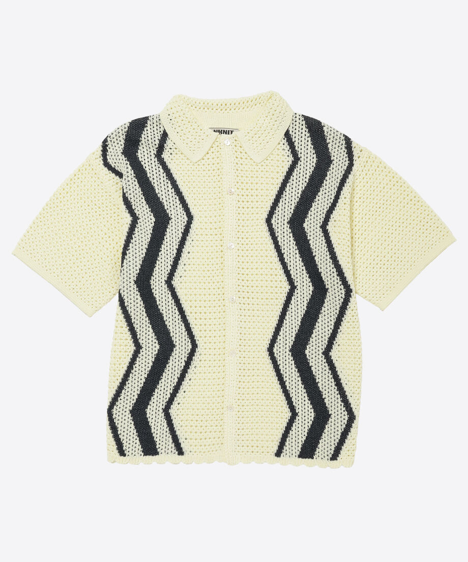 zigzag paper knit shirts_4
