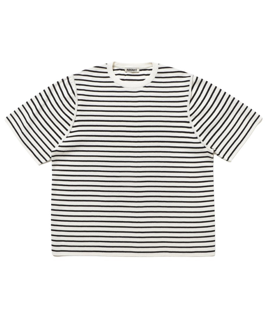 back slit KNIT T-shirt_10