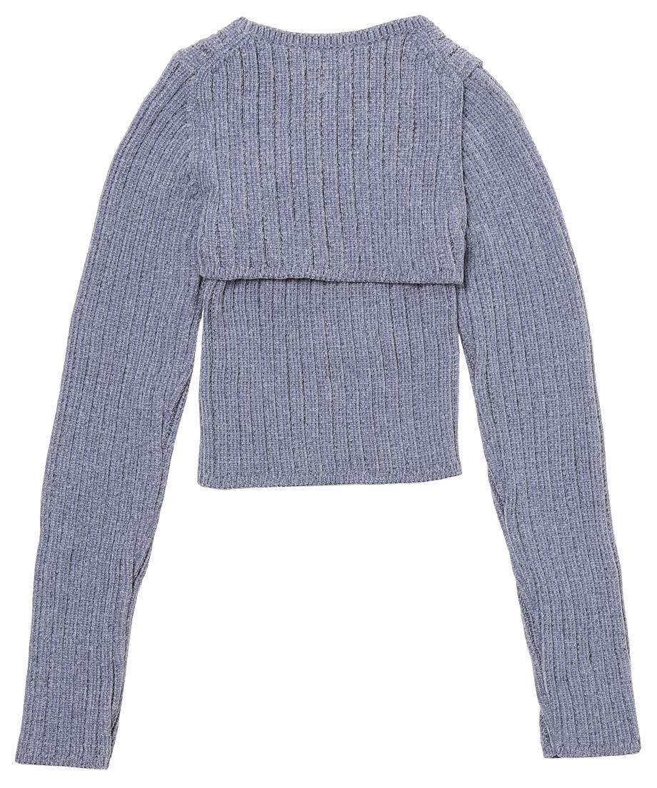 one shoulder set KNIT_11