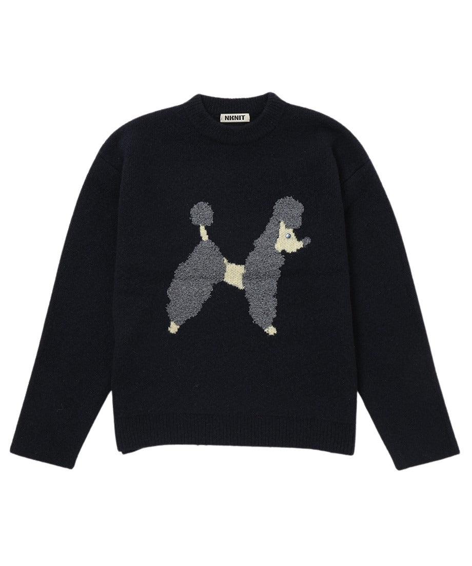 cat/dog jacquard KNIT_4