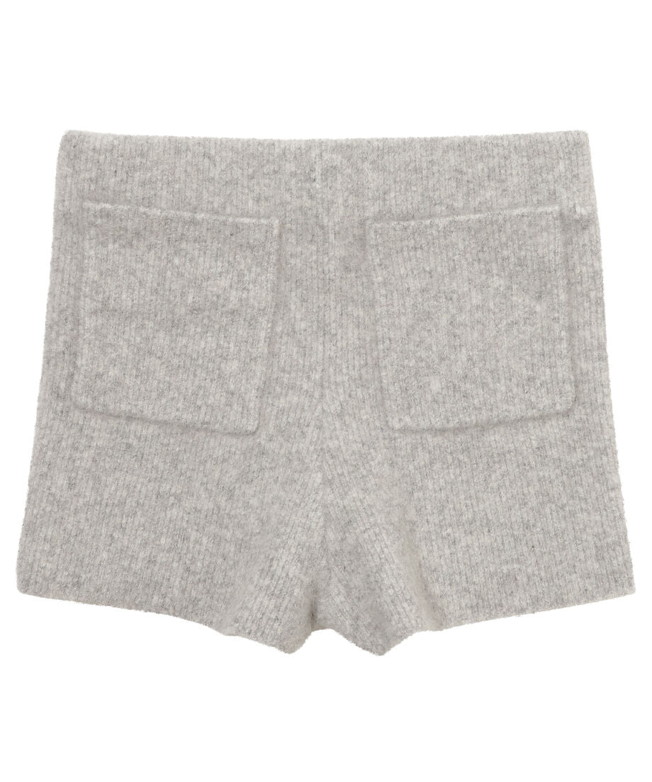 fox mix rib KNIT shorts_16