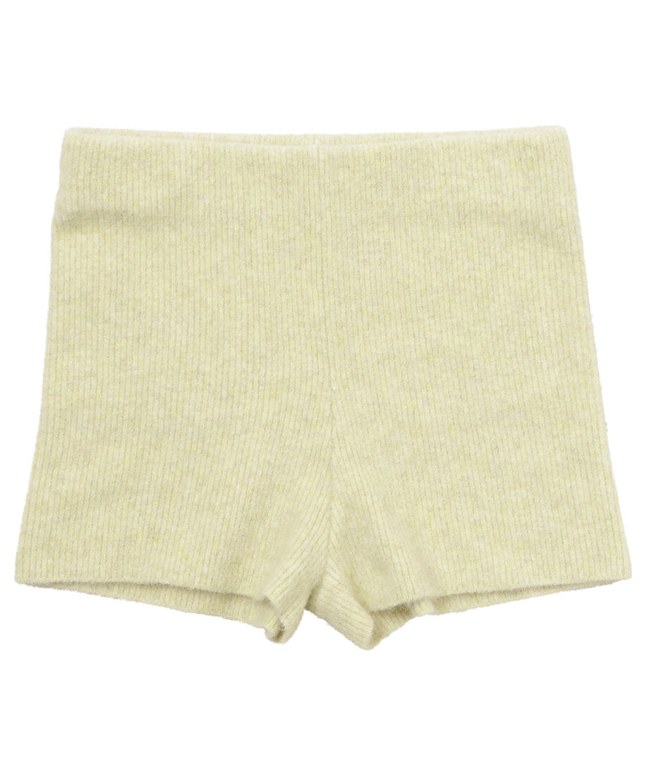 fox mix rib KNIT shorts_4
