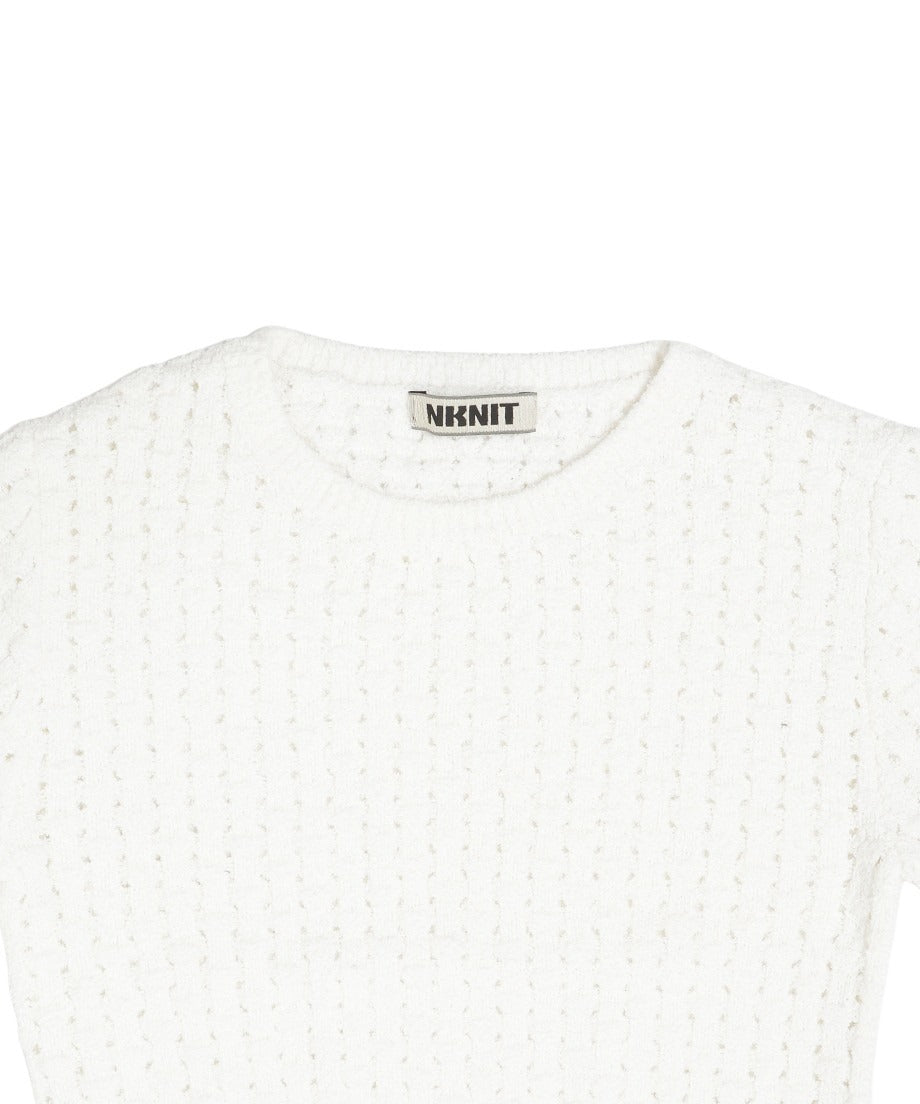 bouclé KNIT mini tops_3