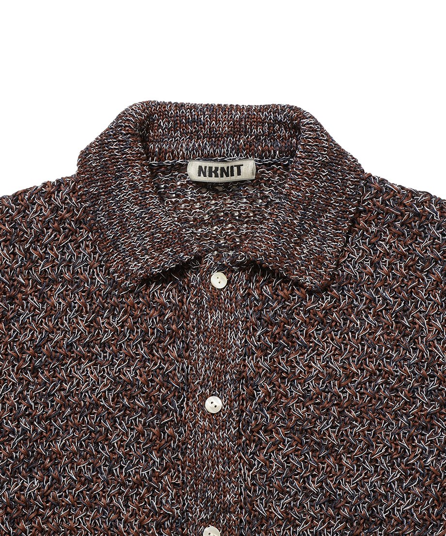 mix color KNIT shirt_12