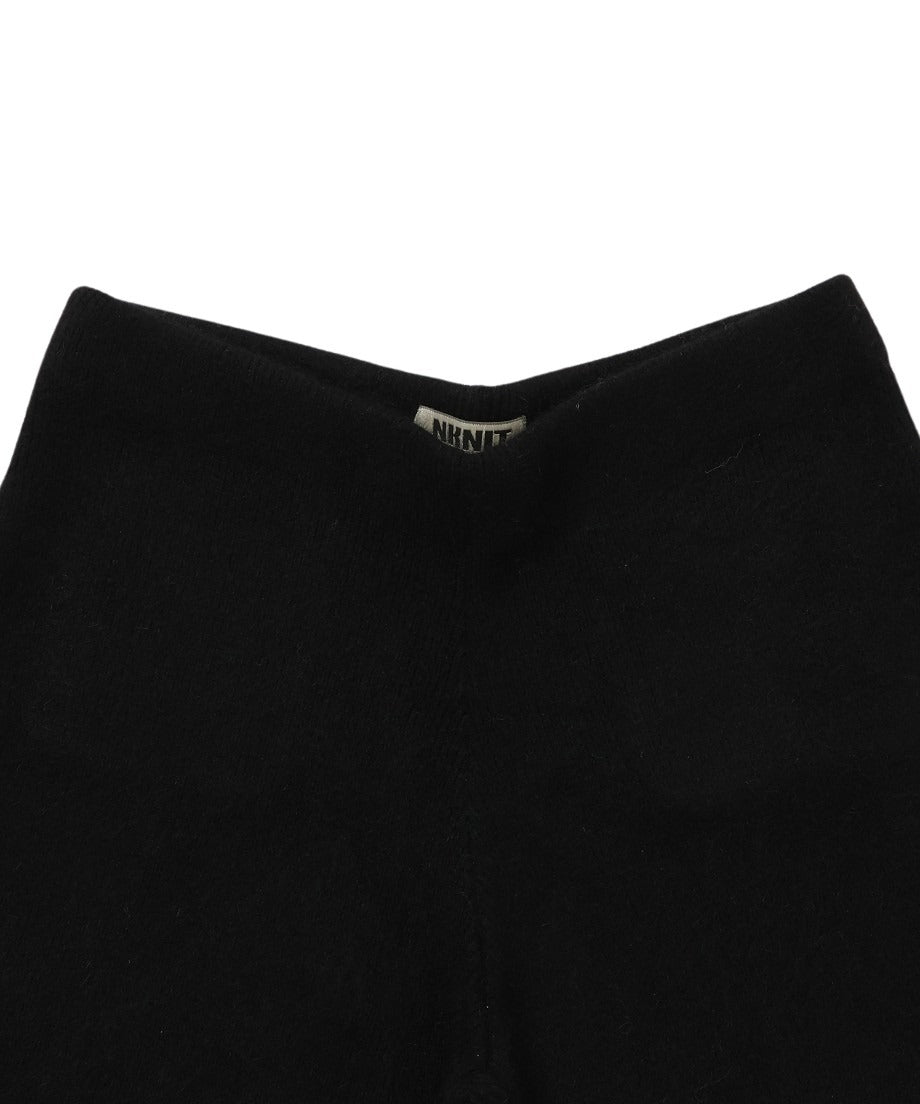 raccoon mix KNIT short pants_11
