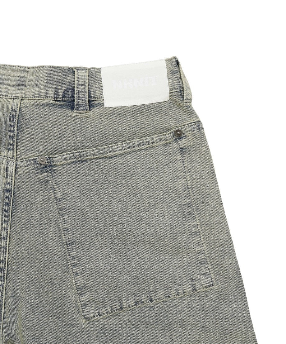 denim half pants_4